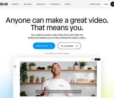 Veed AI Voice Generator