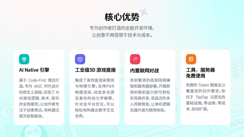 “TapTap 制造” 重磅发布：一款让想象力直接变成游戏的AI智能体