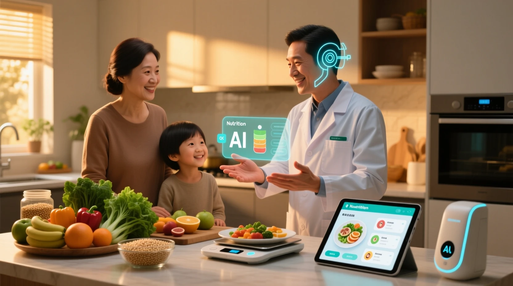 AI营养师将如何塑造家庭健康未来