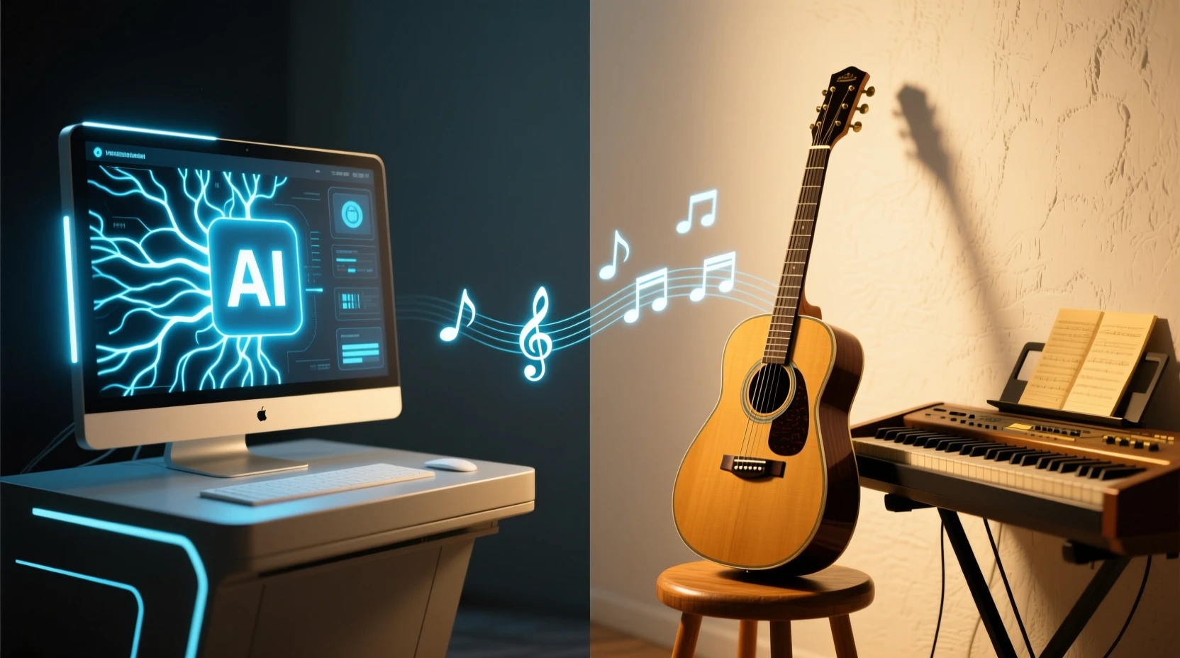 AI音乐创作会取代传统音乐人吗？