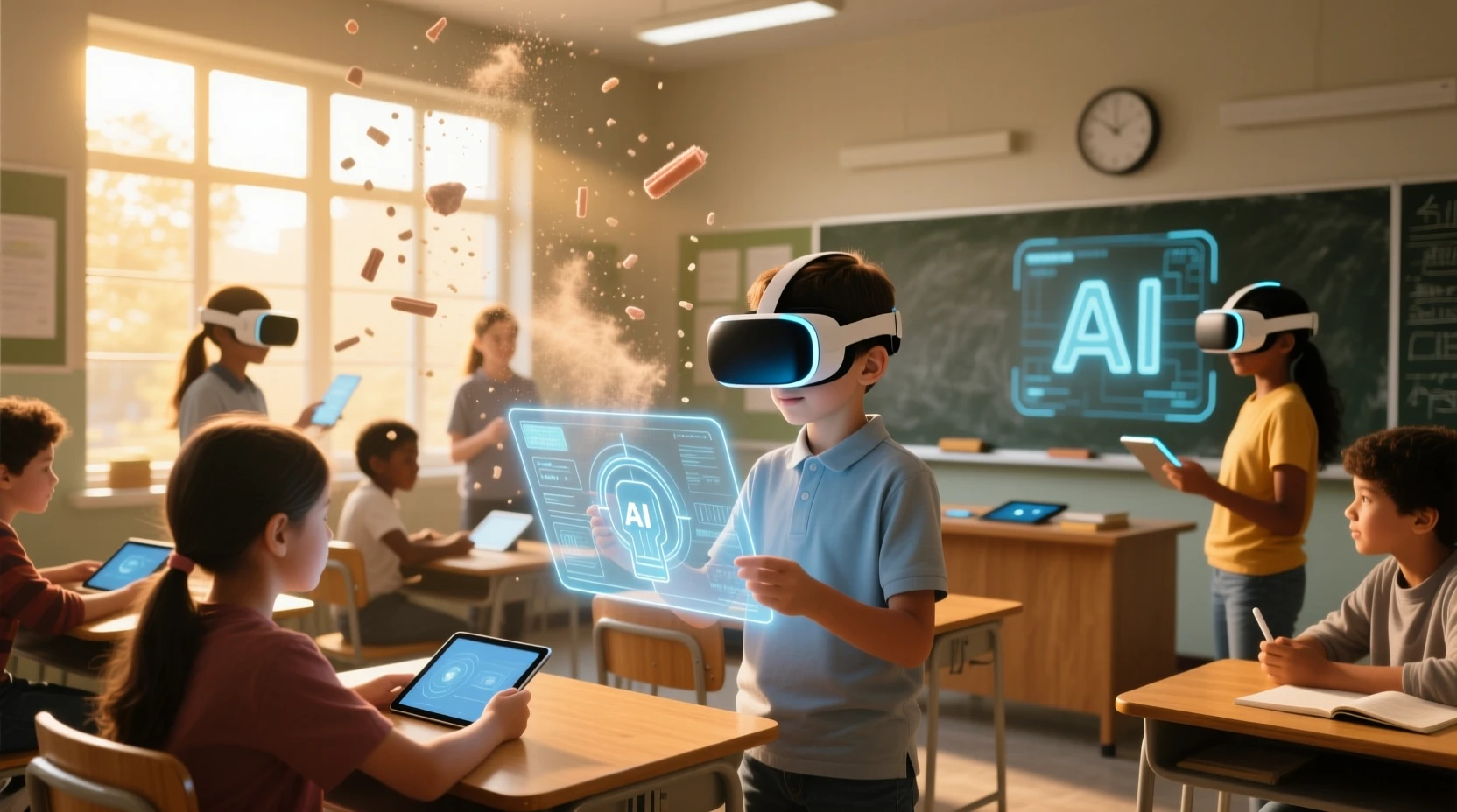 AI教育如何改变传统教学模式？